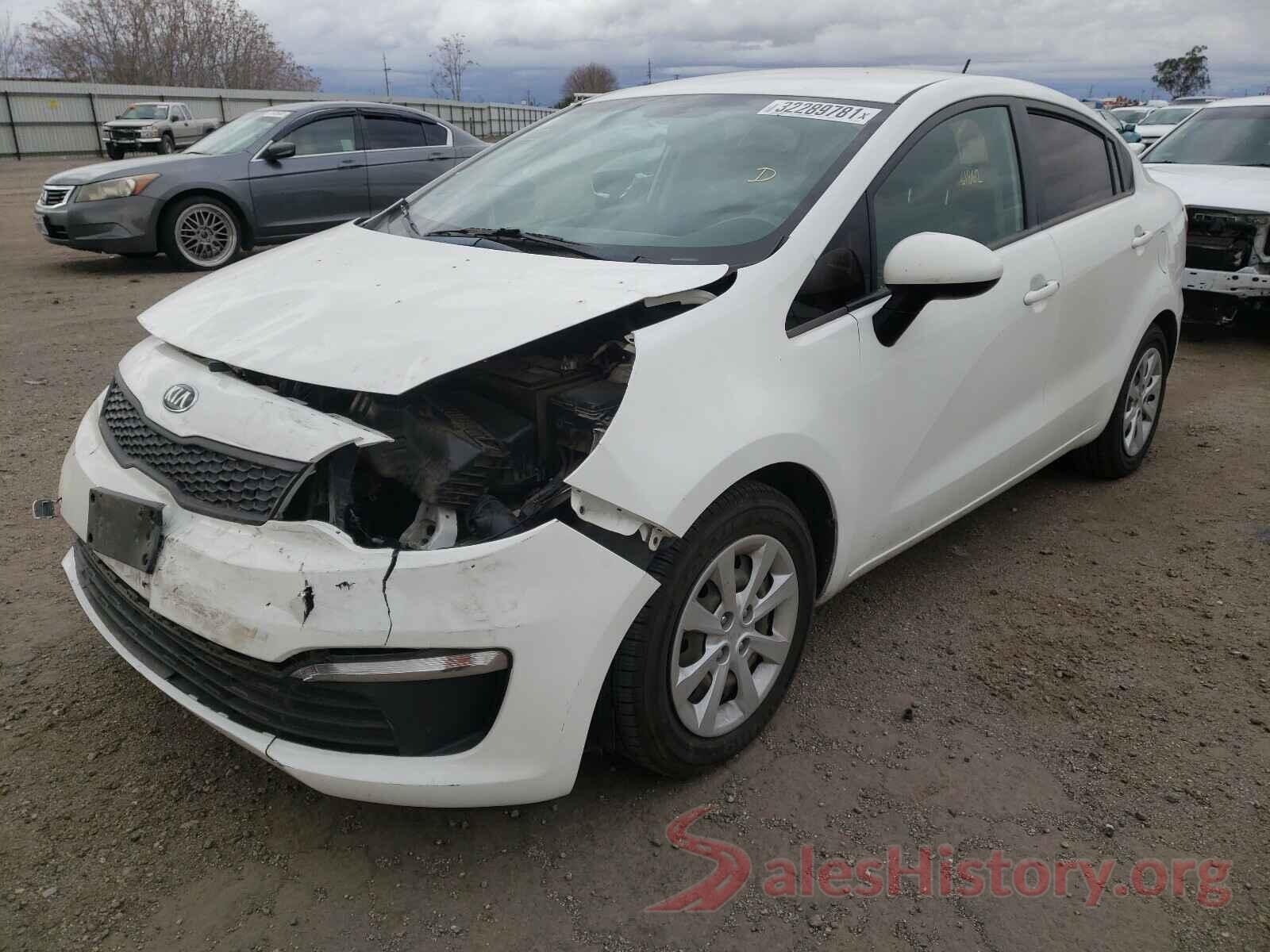 KNADM4A38G6620170 2016 KIA RIO