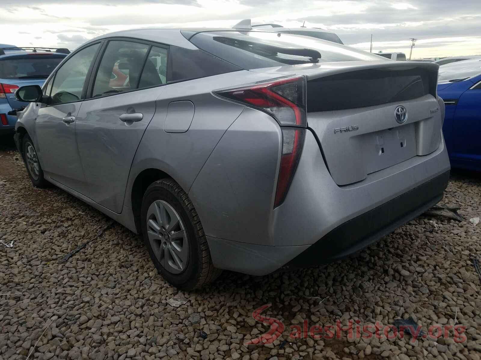 JTDKBRFU4G3022738 2016 TOYOTA PRIUS