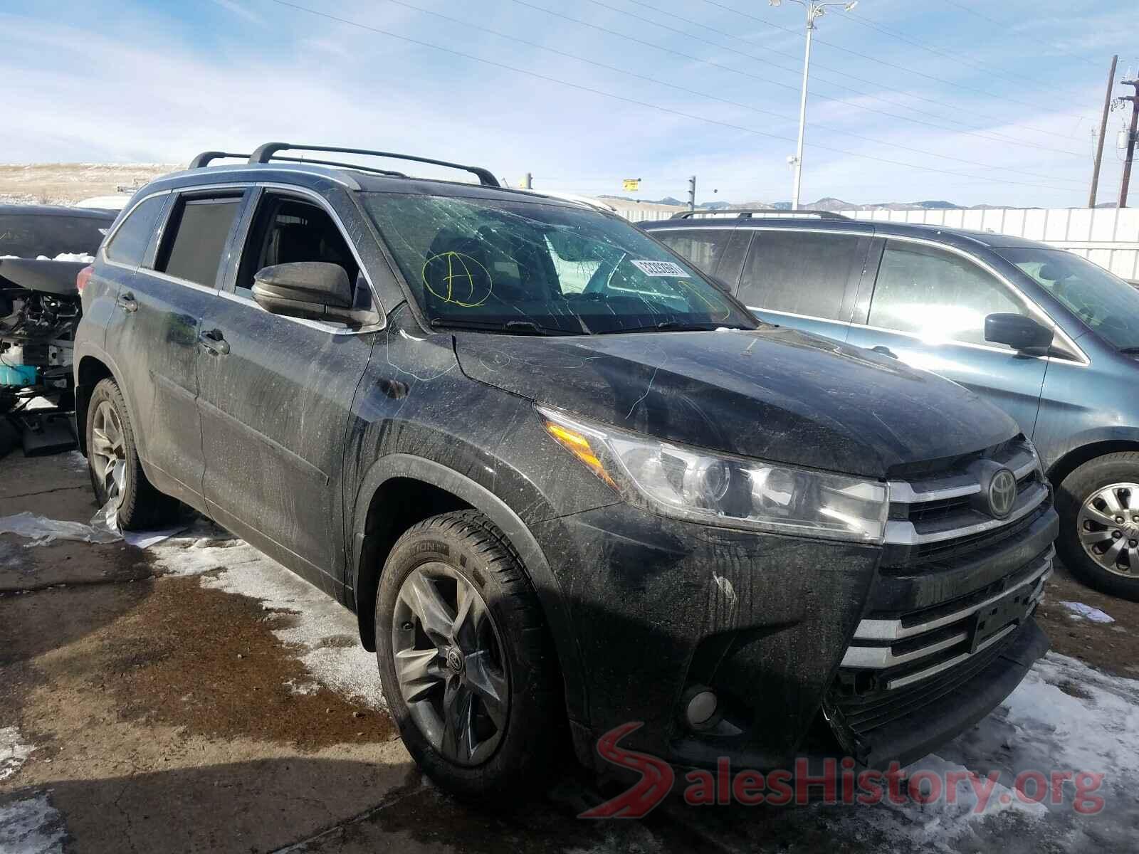 5TDDZRFH2HS444725 2017 TOYOTA HIGHLANDER