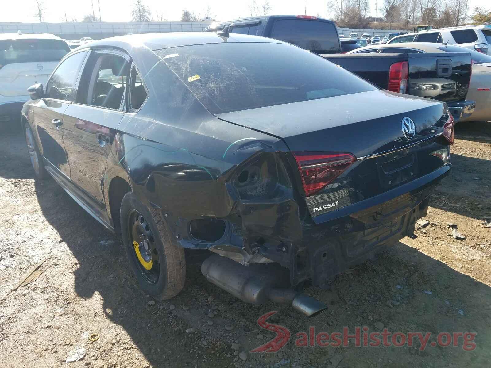 1VWDT7A3XHC059459 2017 VOLKSWAGEN PASSAT