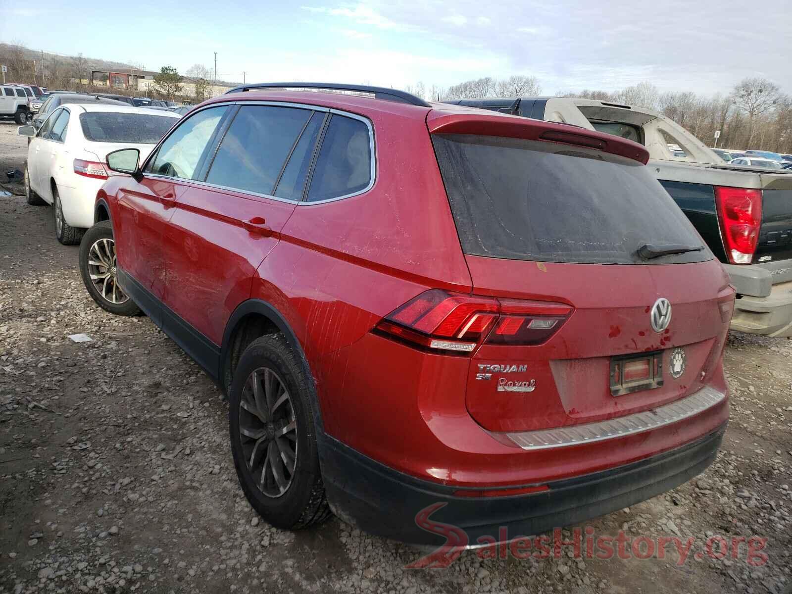 3VV3B7AX3KM096168 2019 VOLKSWAGEN TIGUAN