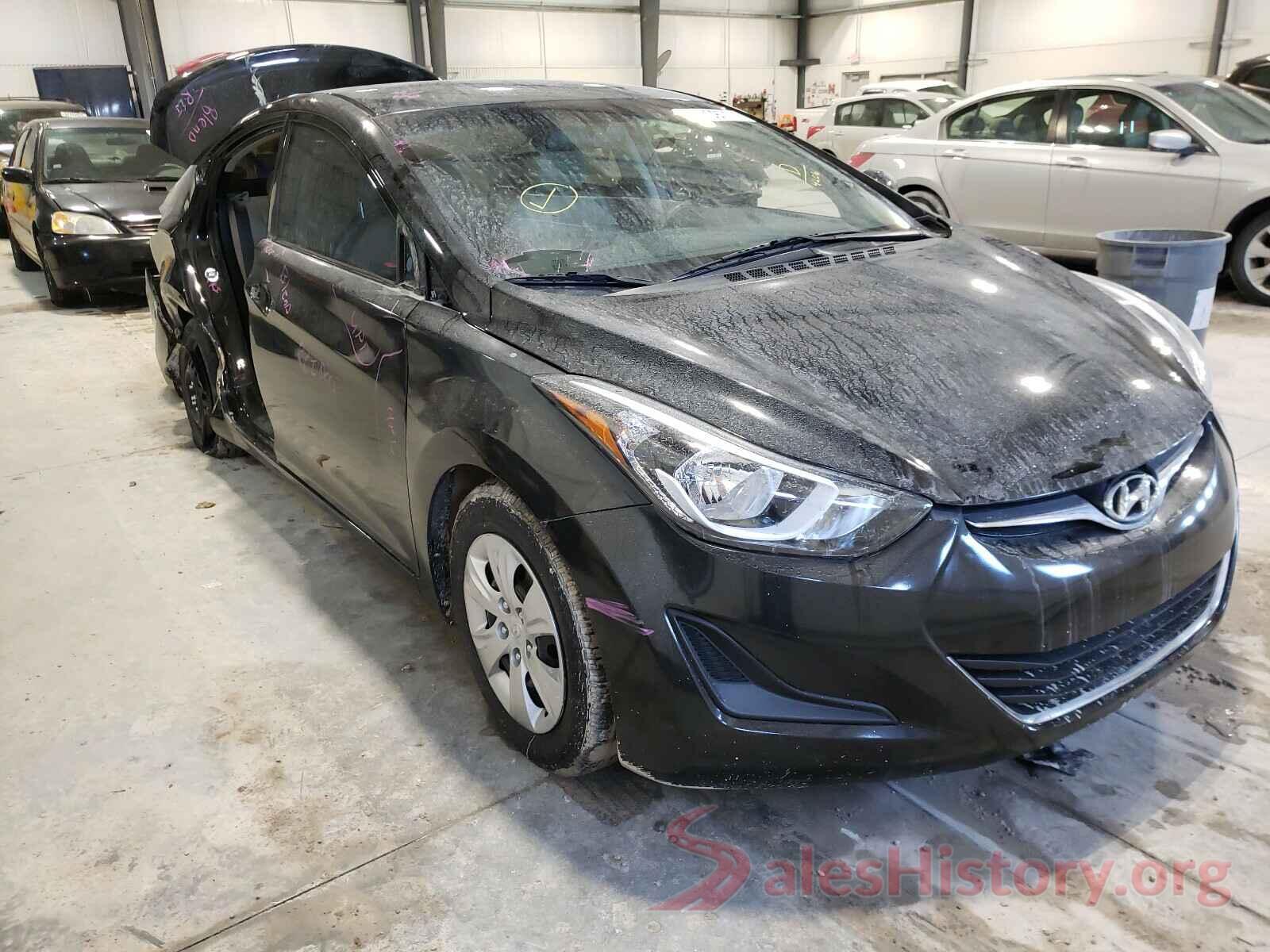 5NPDH4AE1GH764206 2016 HYUNDAI ELANTRA