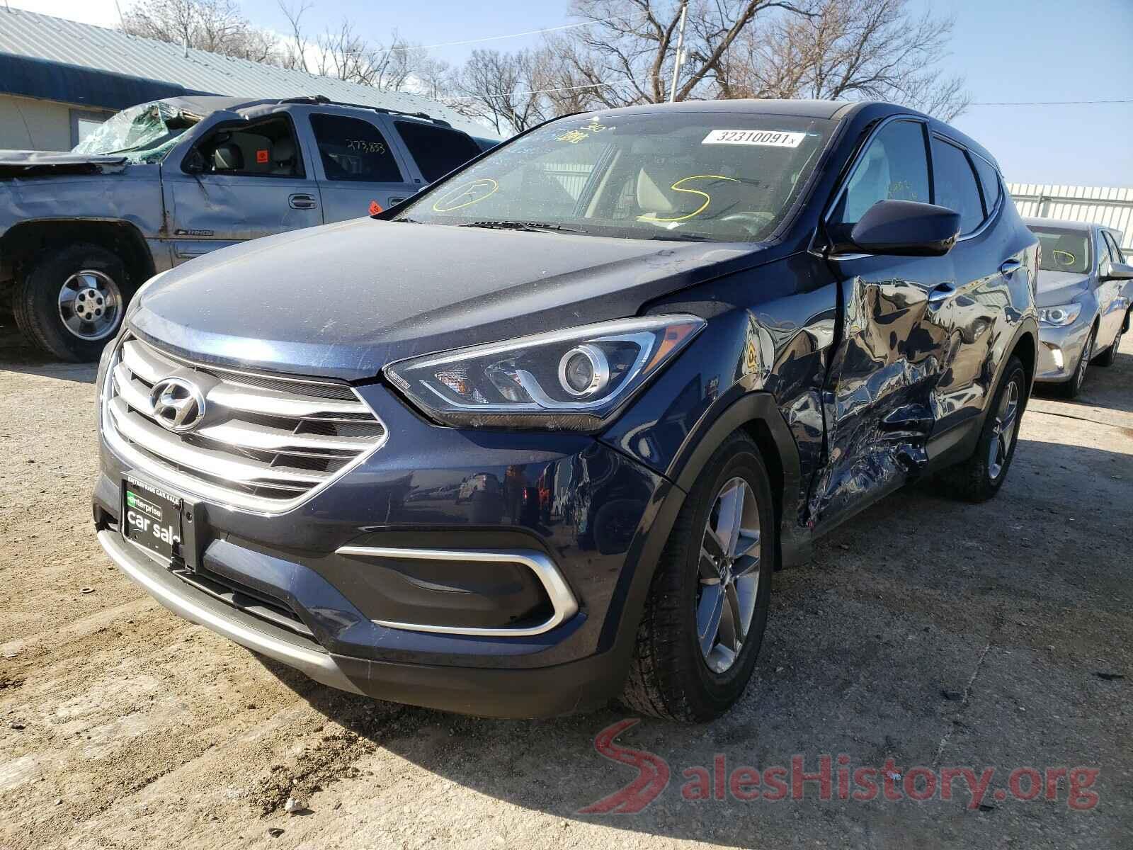 5XYZTDLB2JG553991 2018 HYUNDAI SANTA FE