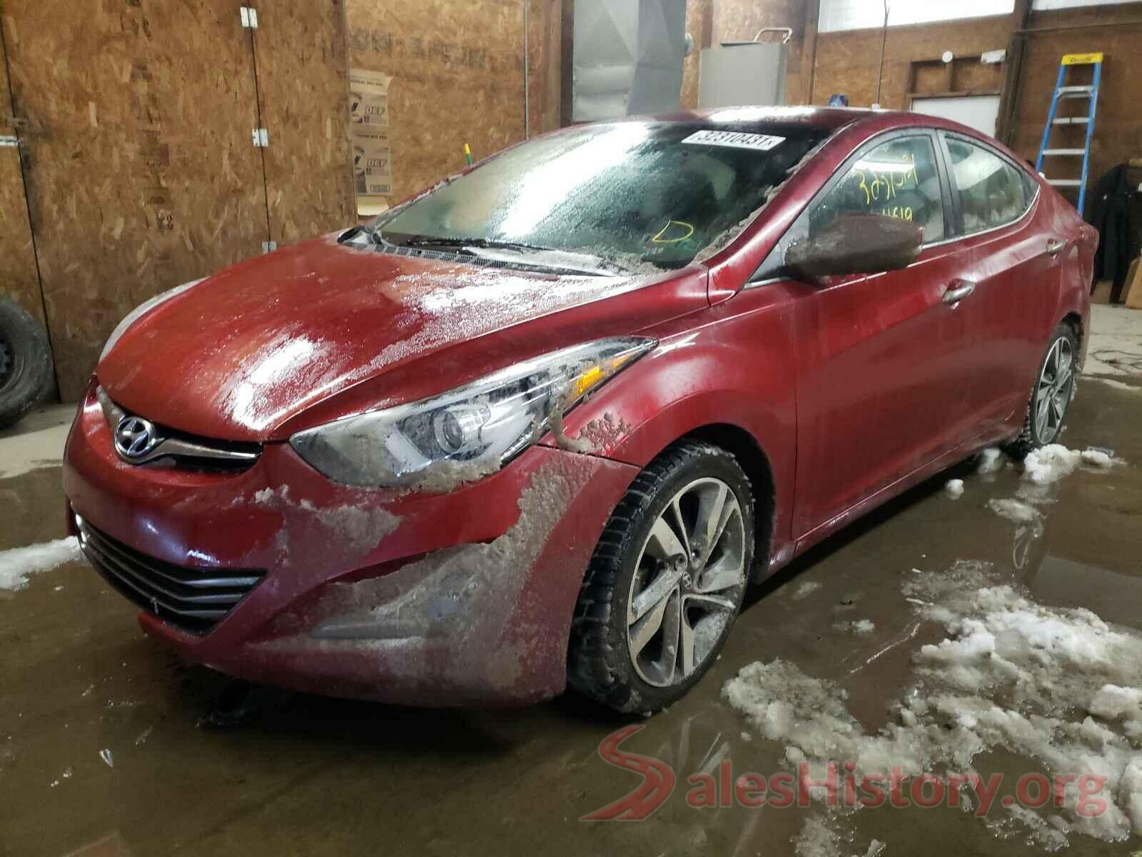 5NPDH4AE9GH672924 2016 HYUNDAI ELANTRA