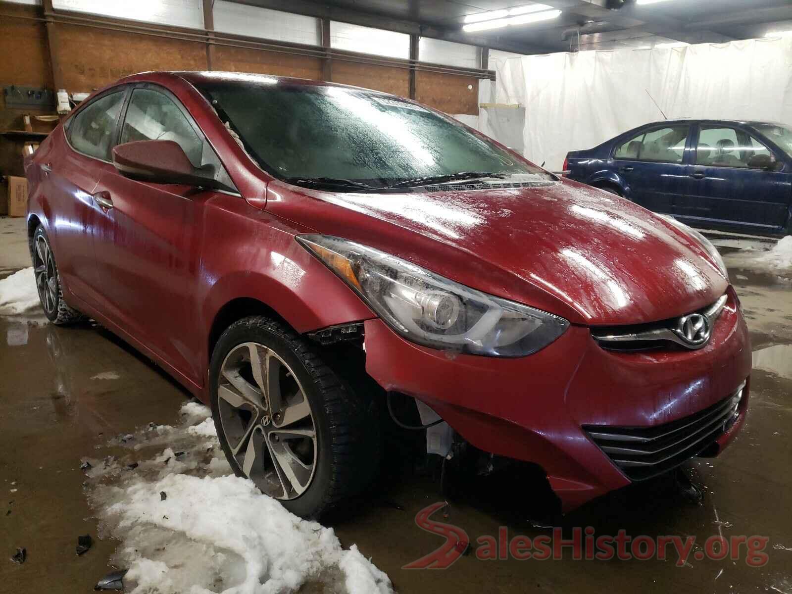 5NPDH4AE9GH672924 2016 HYUNDAI ELANTRA