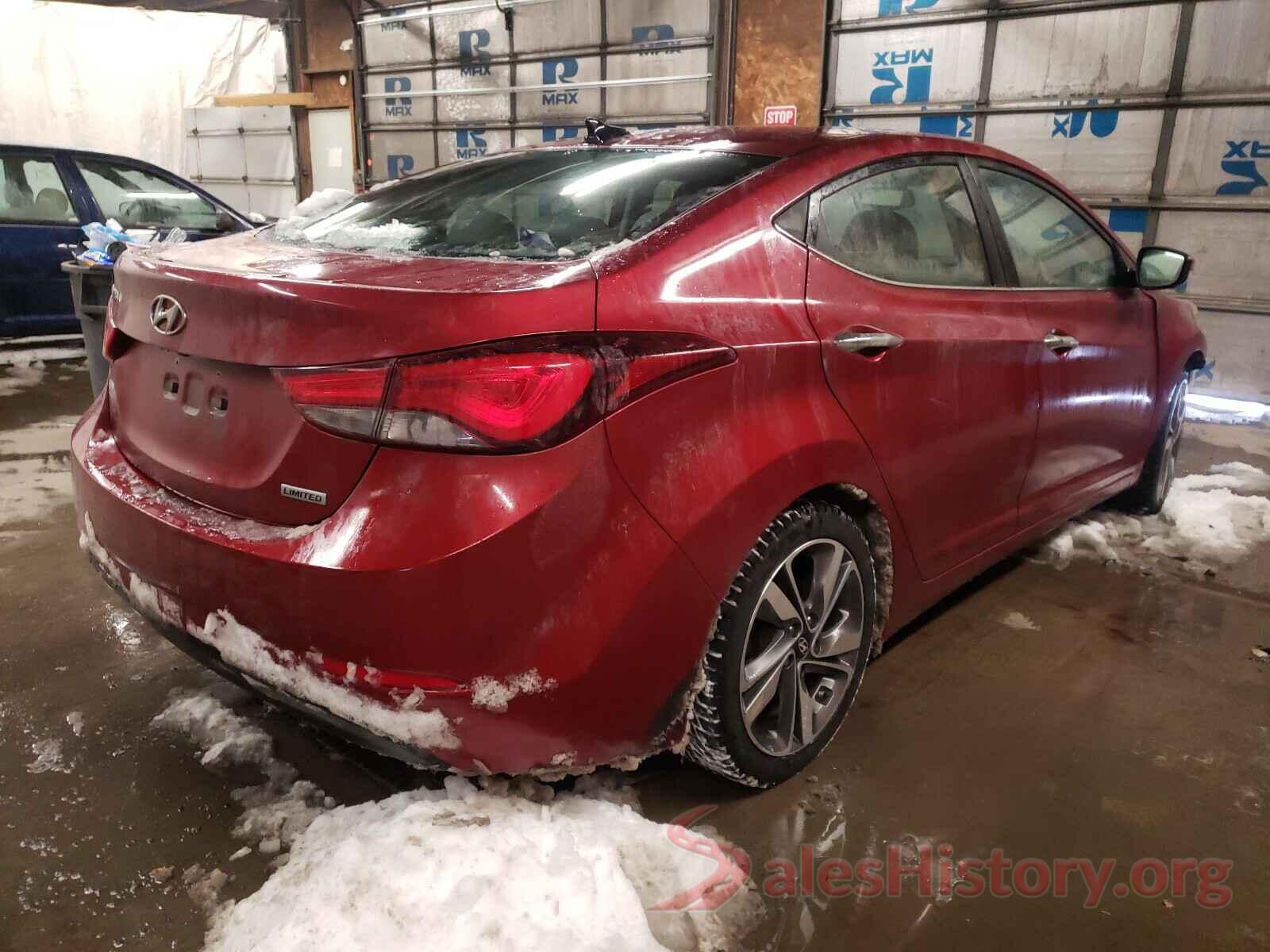 5NPDH4AE9GH672924 2016 HYUNDAI ELANTRA