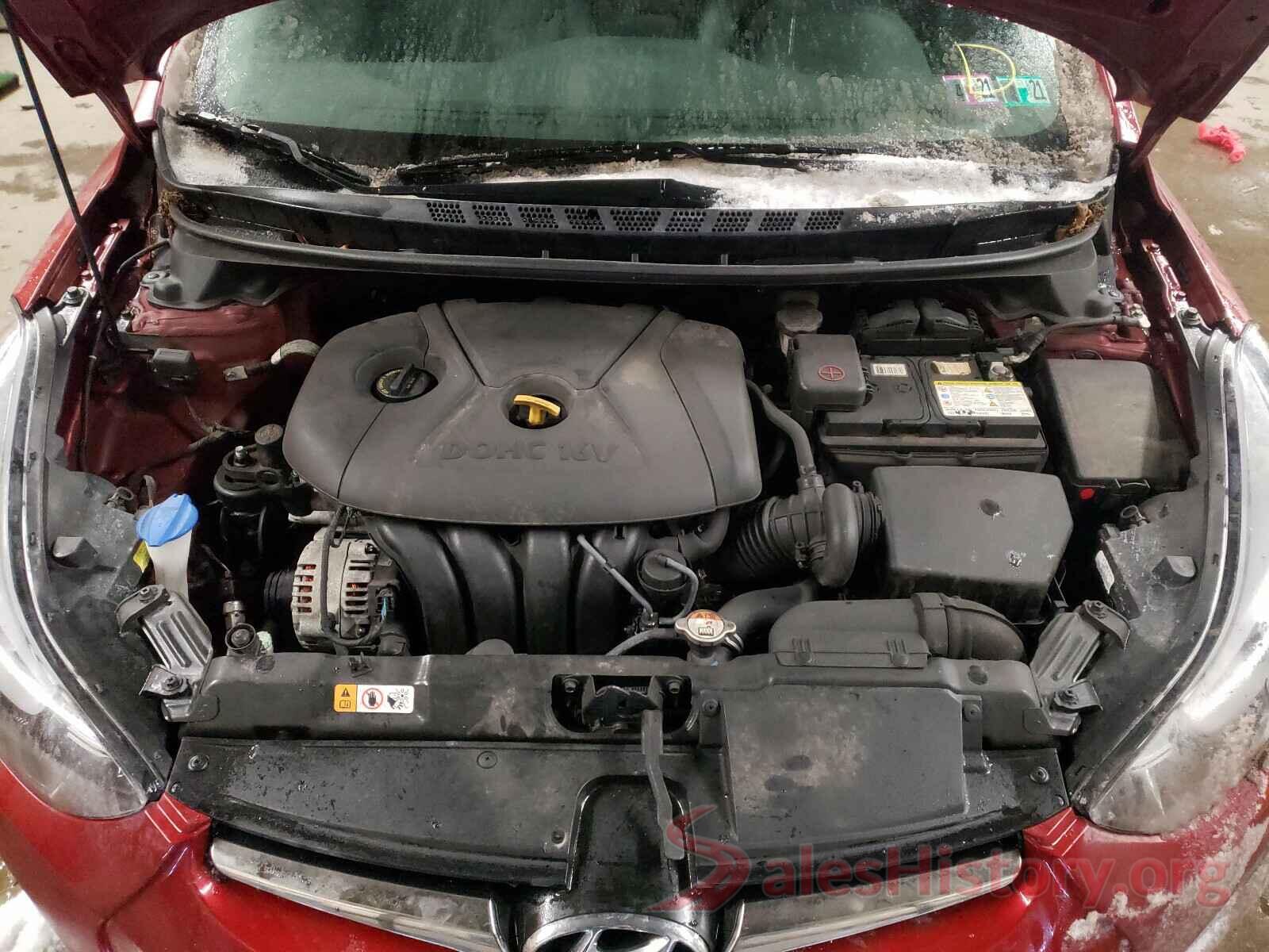 5NPDH4AE9GH672924 2016 HYUNDAI ELANTRA