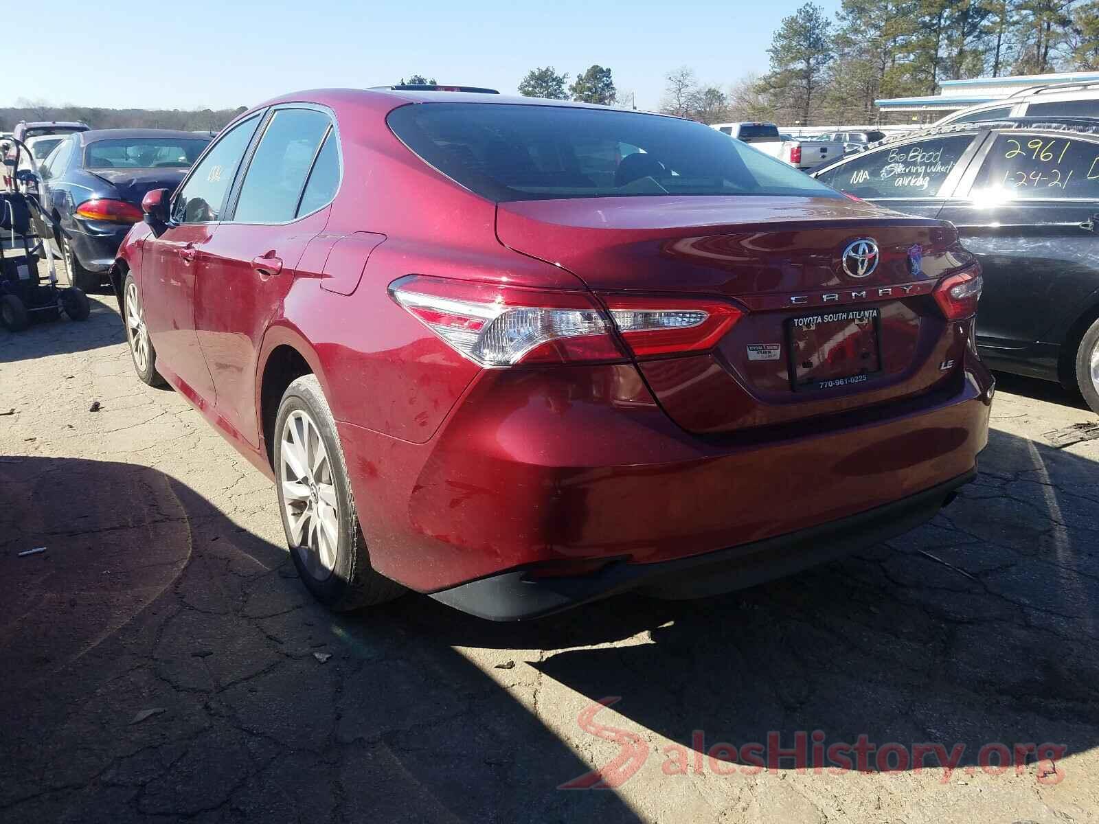 4T1B11HK6JU643380 2018 TOYOTA CAMRY