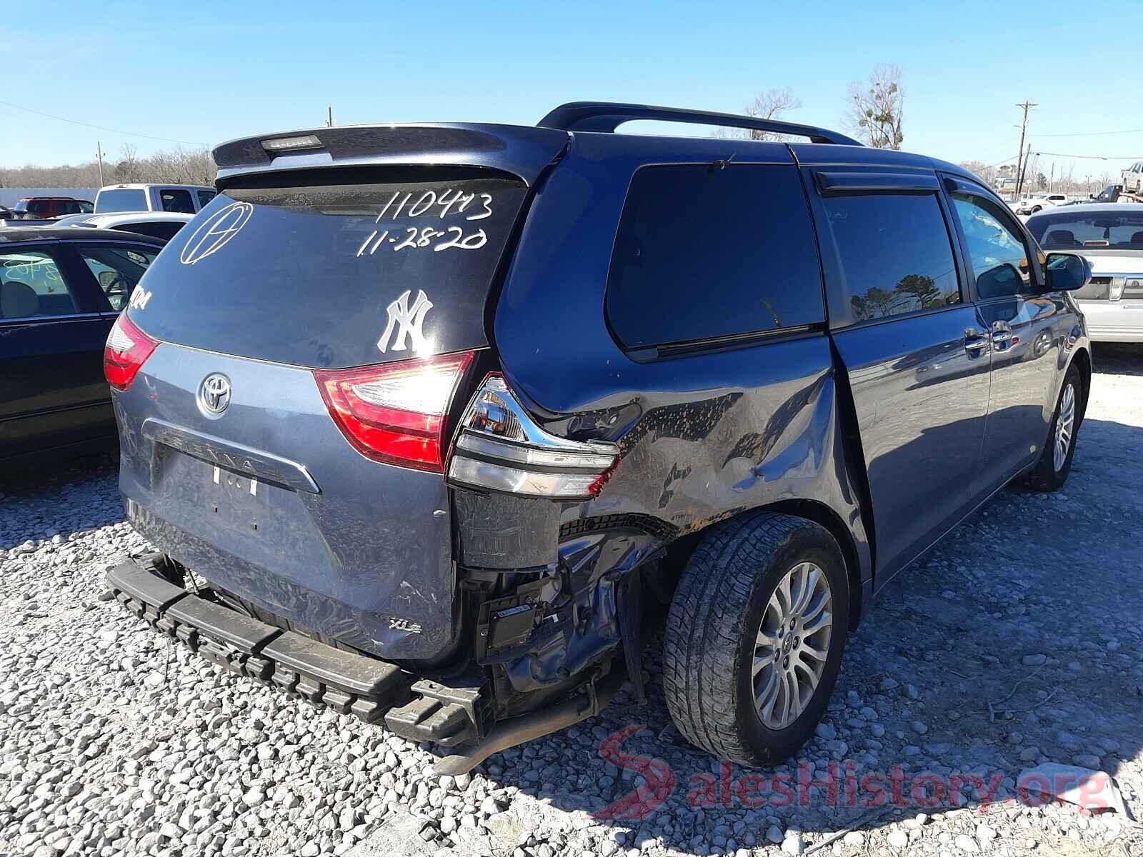 5TDYK3DC3GS744346 2016 TOYOTA SIENNA