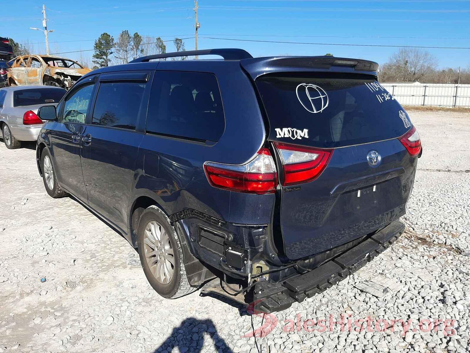 5TDYK3DC3GS744346 2016 TOYOTA SIENNA