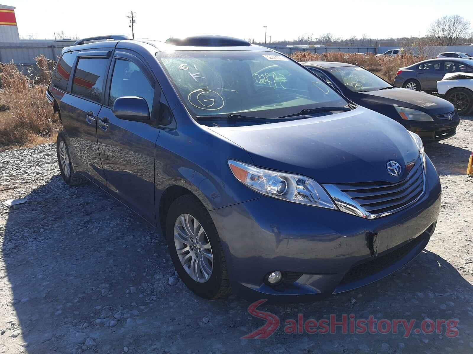 5TDYK3DC3GS744346 2016 TOYOTA SIENNA