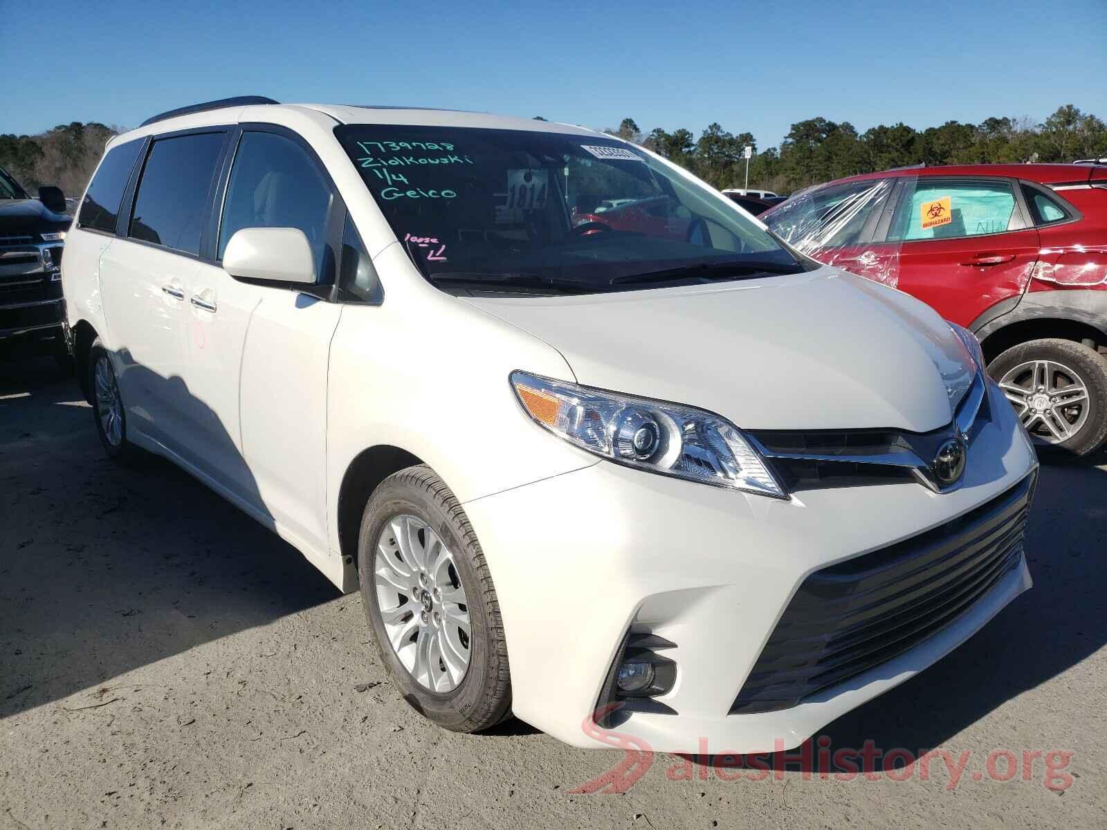 5TDYZ3DC6KS974810 2019 TOYOTA SIENNA