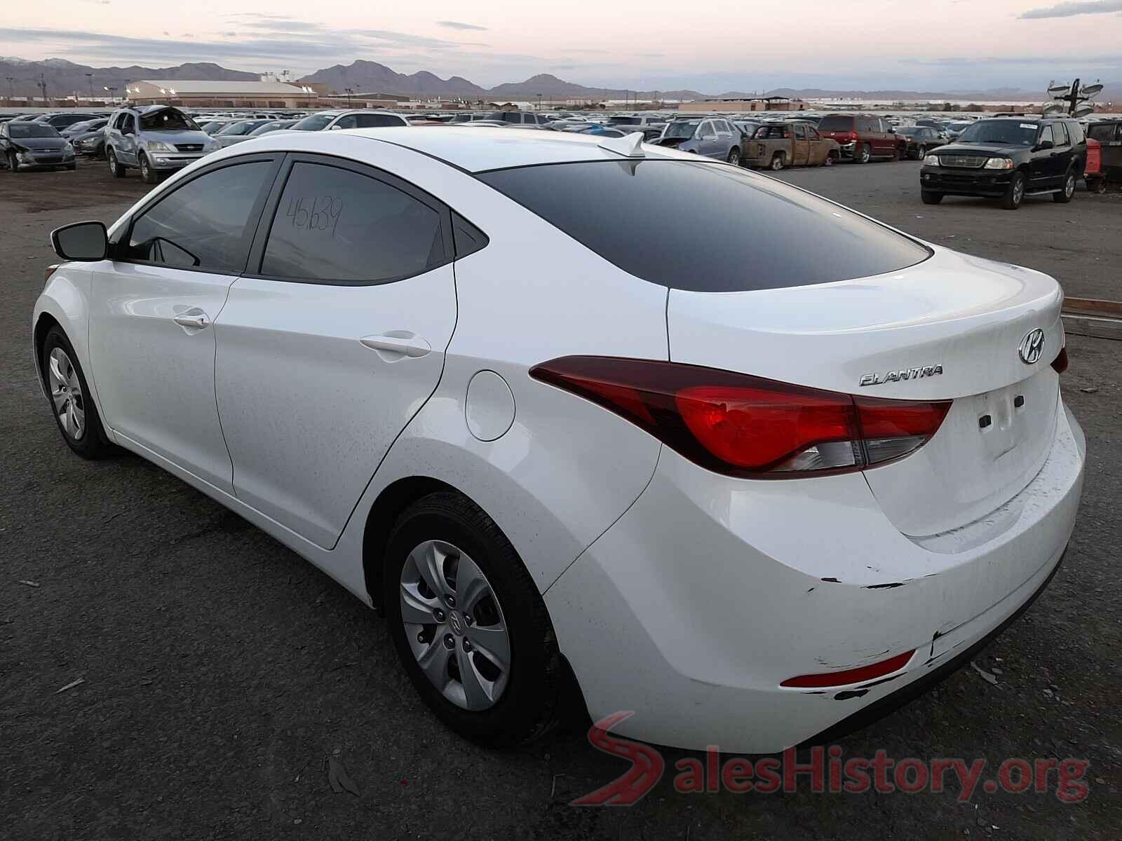 5NPDH4AE5GH721889 2016 HYUNDAI ELANTRA