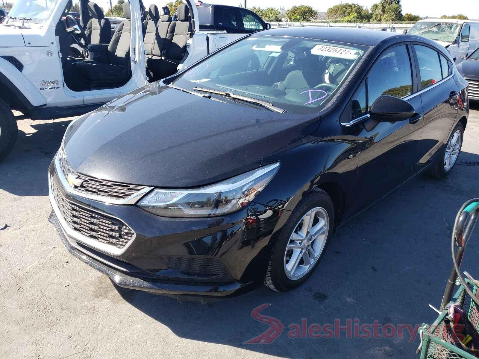 3G1BE6SM7JS564762 2018 CHEVROLET CRUZE