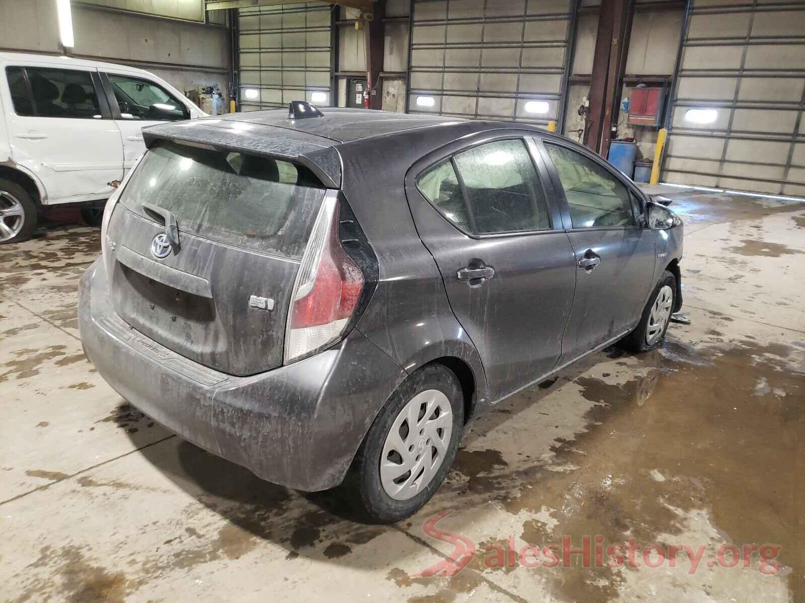 JTDKDTB37G1118461 2016 TOYOTA PRIUS