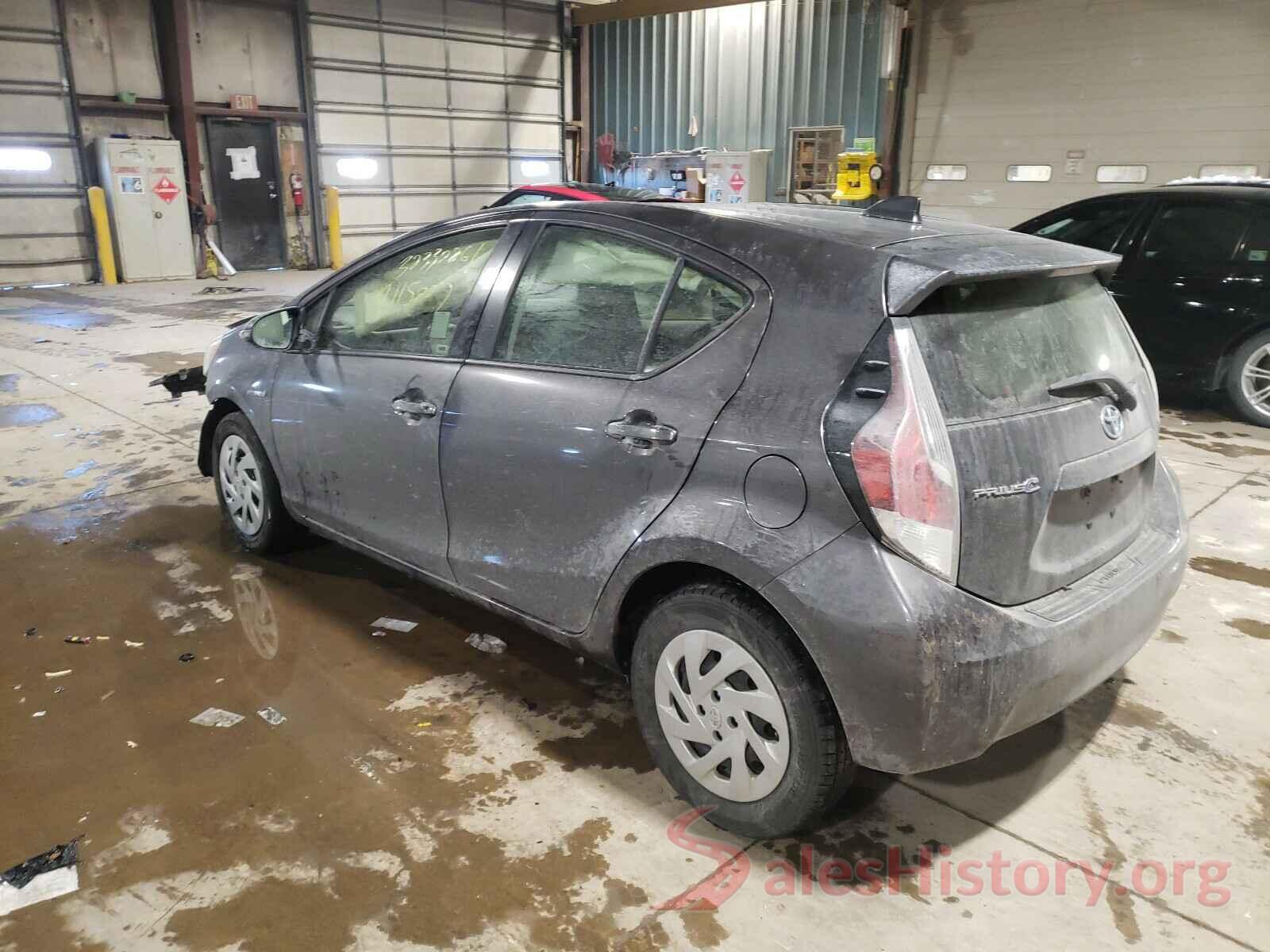 JTDKDTB37G1118461 2016 TOYOTA PRIUS