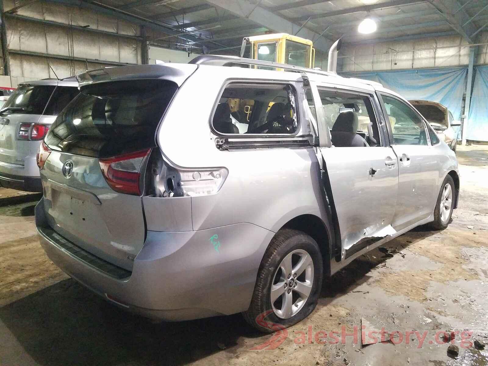 5TDKZ3DC1JS905253 2018 TOYOTA SIENNA