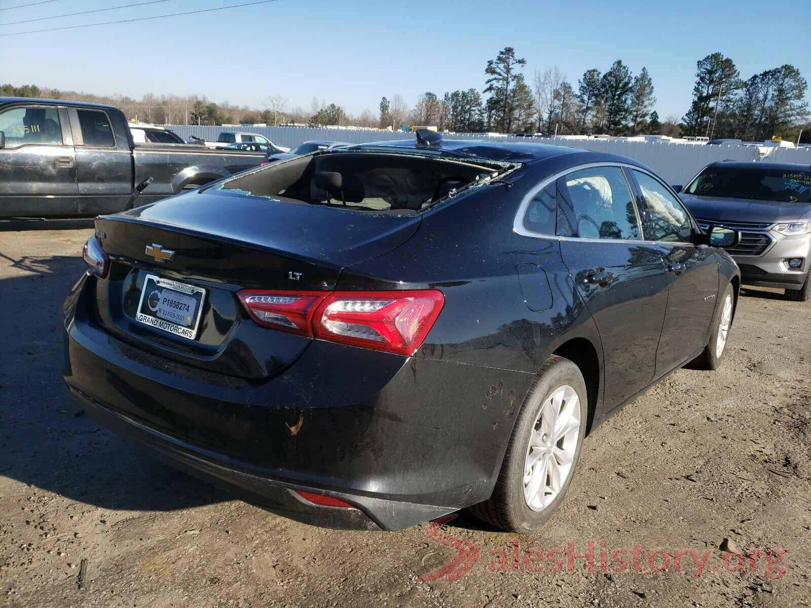 1G1ZD5ST0KF160596 2019 CHEVROLET MALIBU