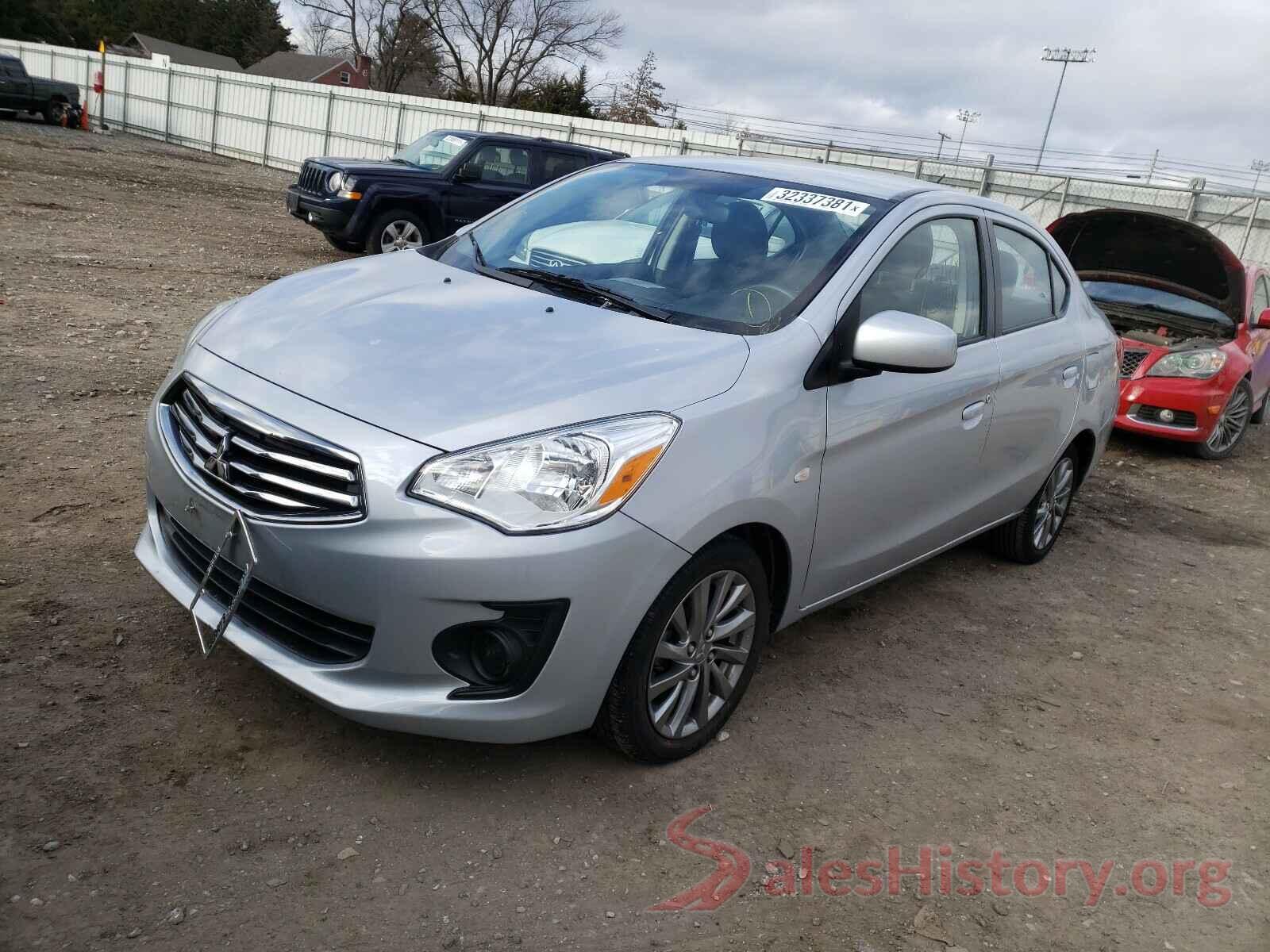 ML32F3FJ1JHF09483 2018 MITSUBISHI MIRAGE