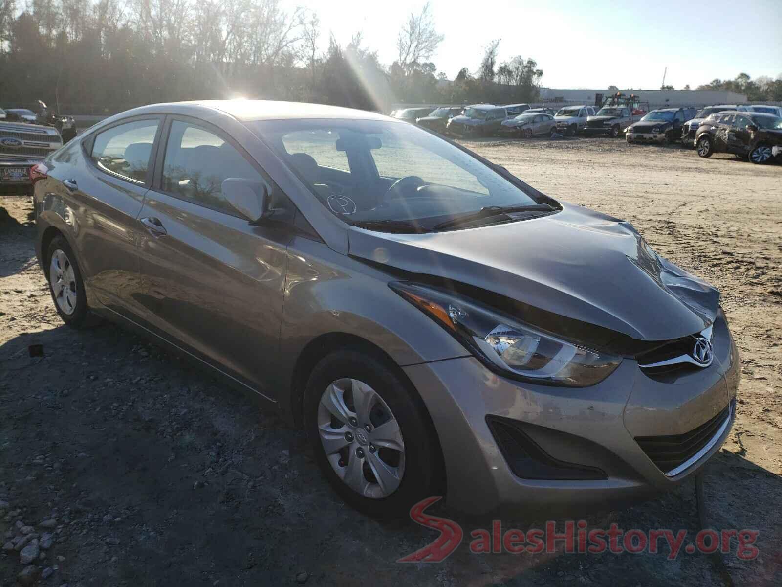 5NPDH4AE1GH716124 2016 HYUNDAI ELANTRA