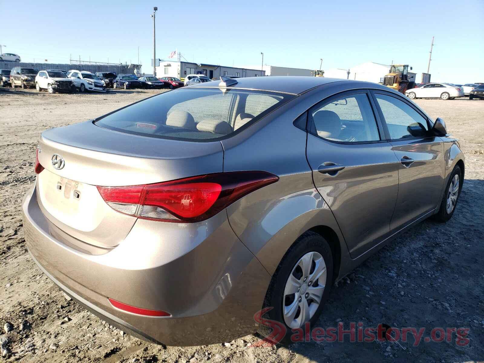 5NPDH4AE1GH716124 2016 HYUNDAI ELANTRA