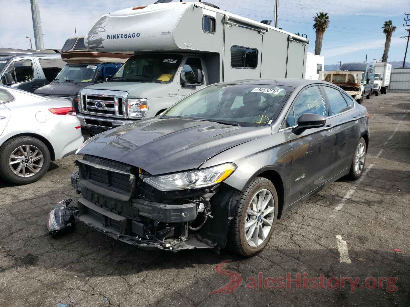 3FA6P0LU8KR151813 2019 FORD FUSION