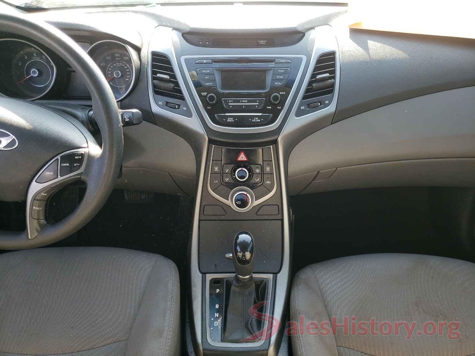 5NPDH4AE3GH718604 2016 HYUNDAI ELANTRA