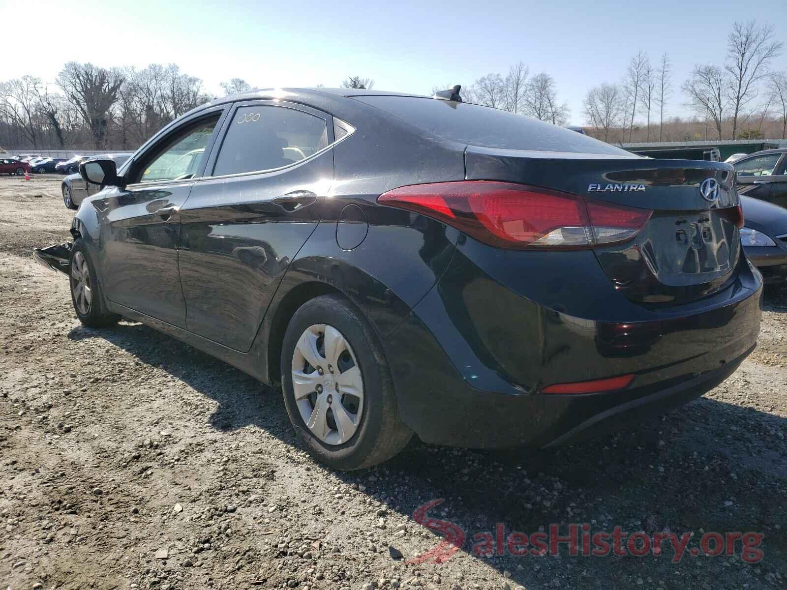 5NPDH4AE3GH718604 2016 HYUNDAI ELANTRA