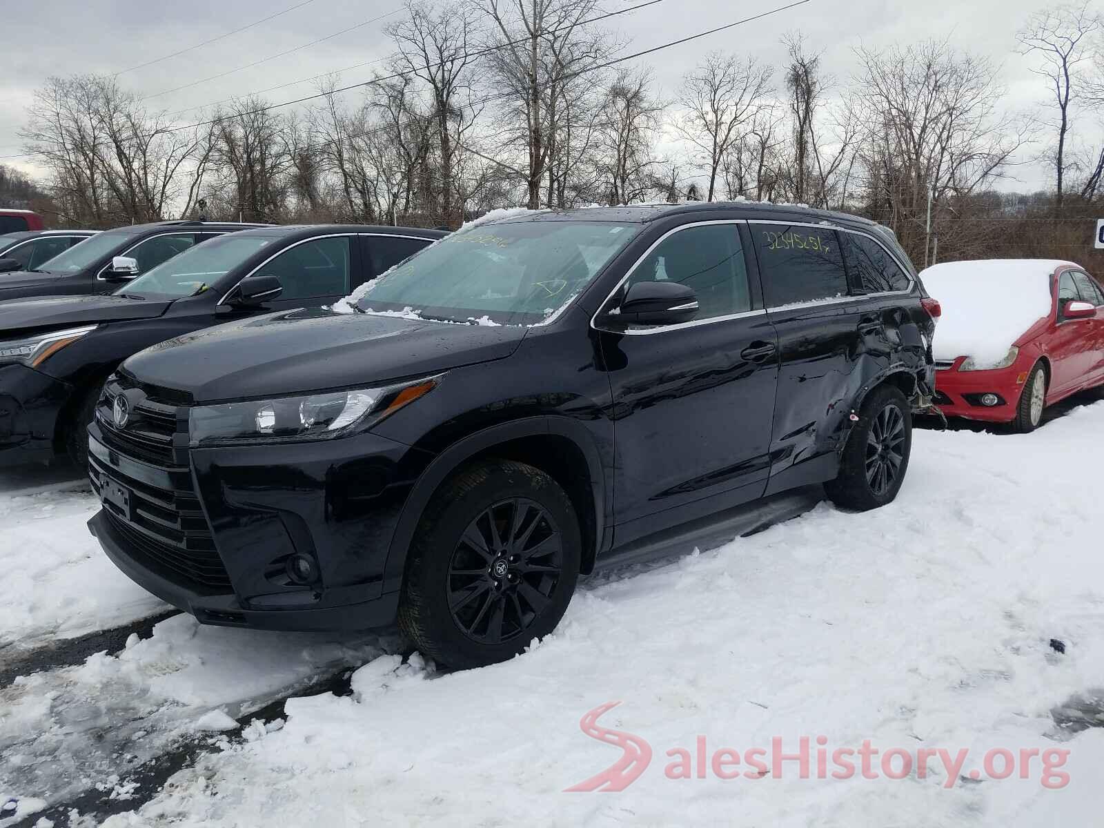 5TDJZRFH3KS573146 2019 TOYOTA HIGHLANDER