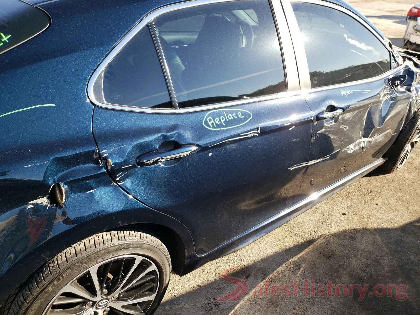 4T1B11HK7KU283053 2019 TOYOTA CAMRY