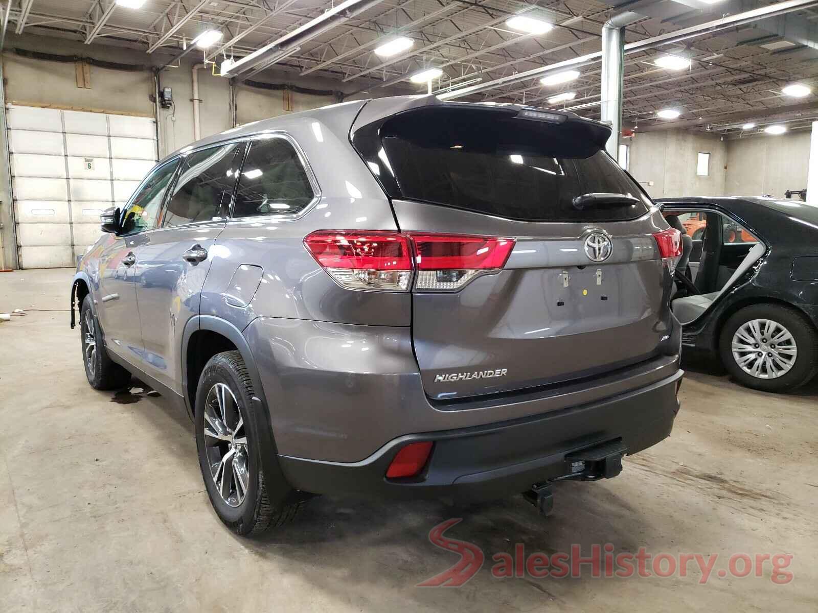 5TDBZRFH0KS701637 2019 TOYOTA HIGHLANDER