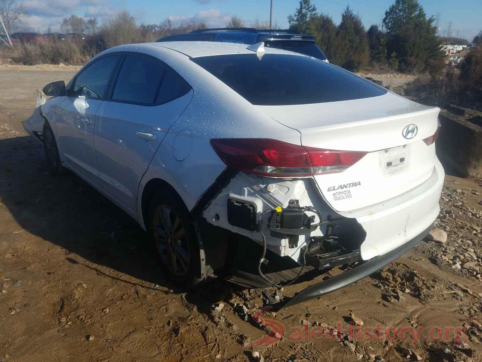 5NPD84LFXHH145434 2017 HYUNDAI ELANTRA