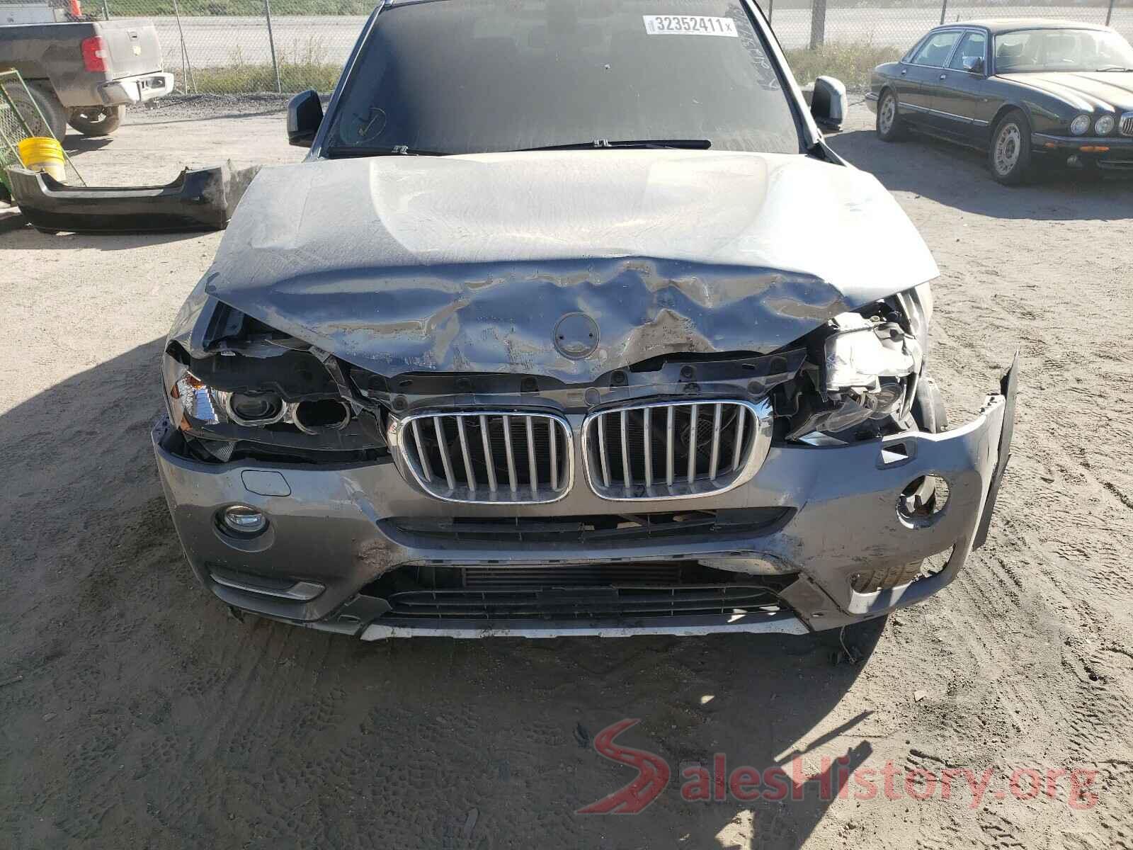 5UXWX7C54G0K36553 2016 BMW X3