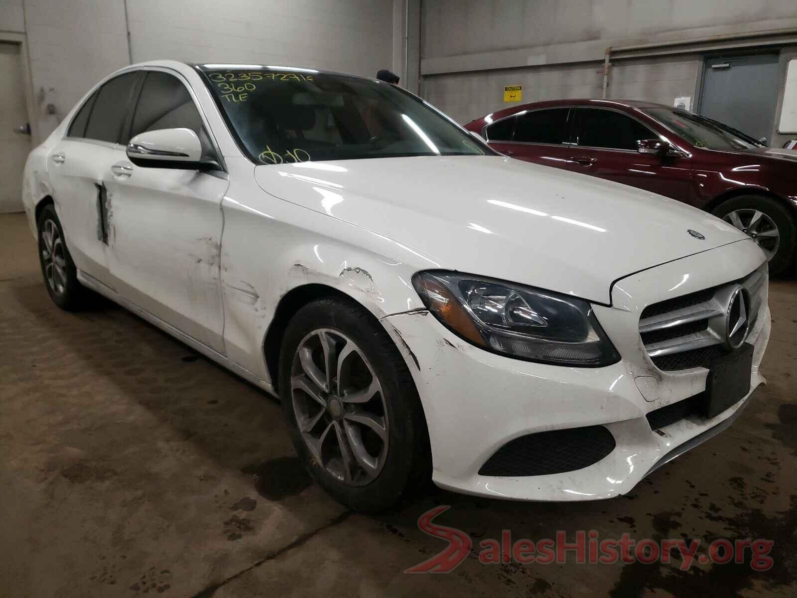 55SWF4KB8HU208606 2017 MERCEDES-BENZ C CLASS