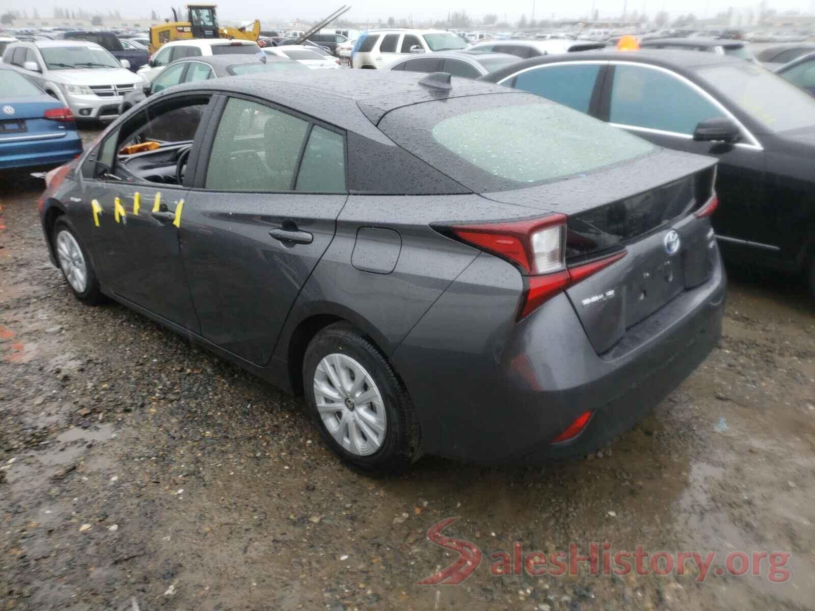 JTDKARFU4L3113053 2020 TOYOTA PRIUS