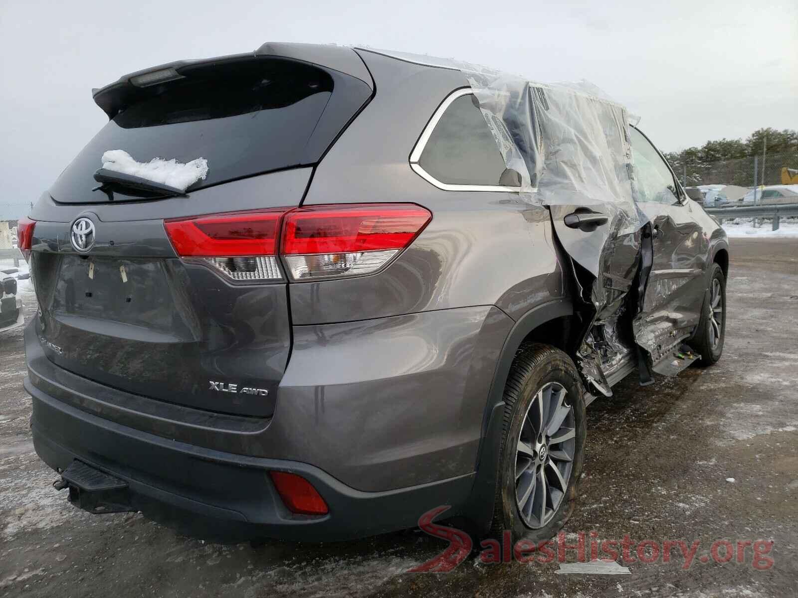 5TDJZRFH5JS550787 2018 TOYOTA HIGHLANDER