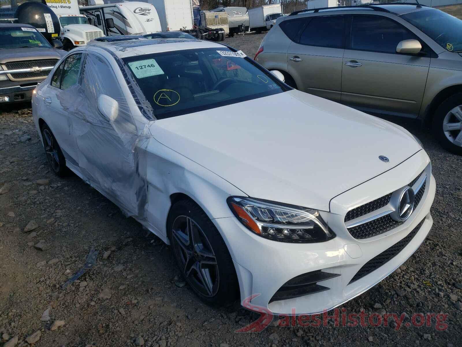 WDDWF8EB4LR555346 2020 MERCEDES-BENZ C CLASS