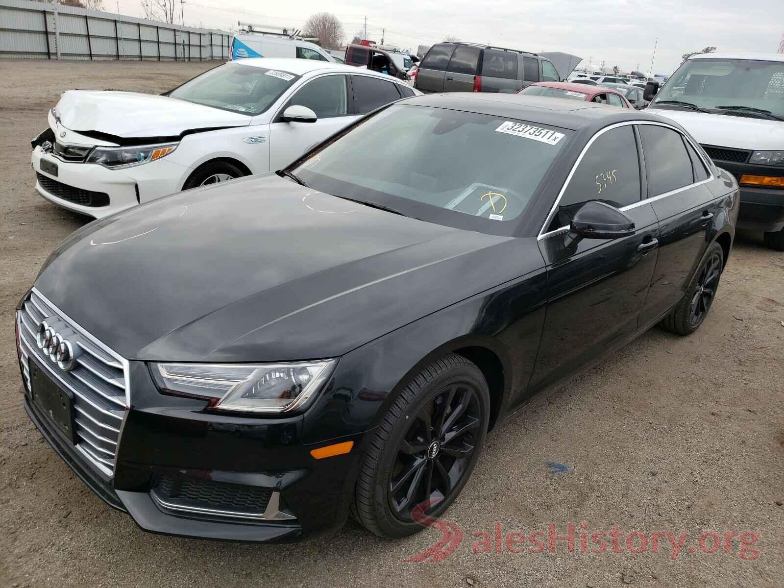 WAUGMAF41KA037362 2019 AUDI A4