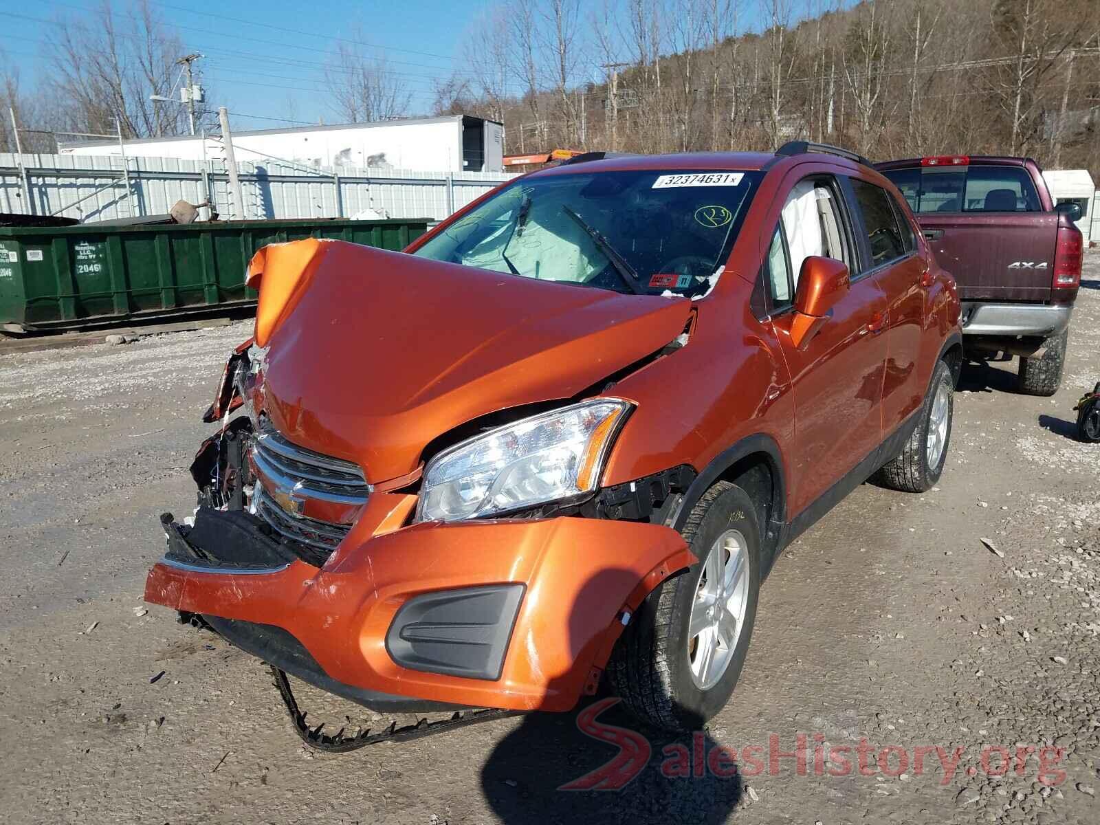 KL7CJPSB9GB643606 2016 CHEVROLET TRAX