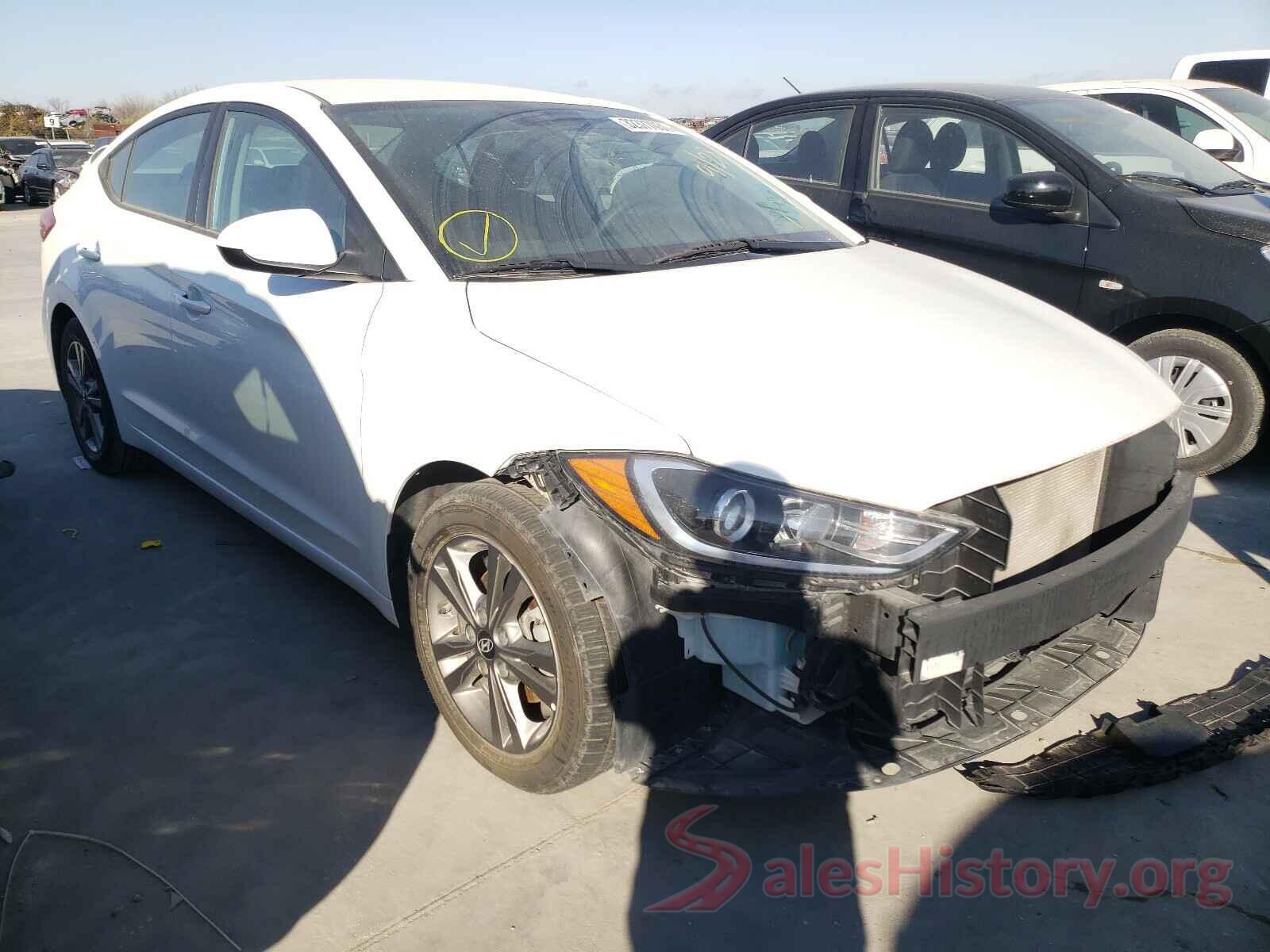 5NPD84LF2JH289694 2018 HYUNDAI ELANTRA