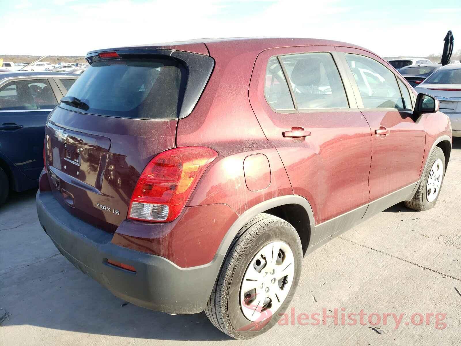 3GNCJKSB5GL121633 2016 CHEVROLET TRAX