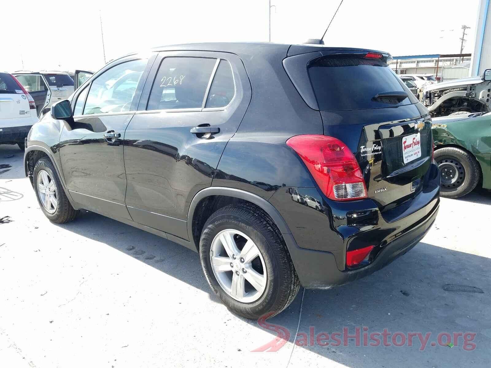 KL7CJKSB5LB042058 2020 CHEVROLET TRAX