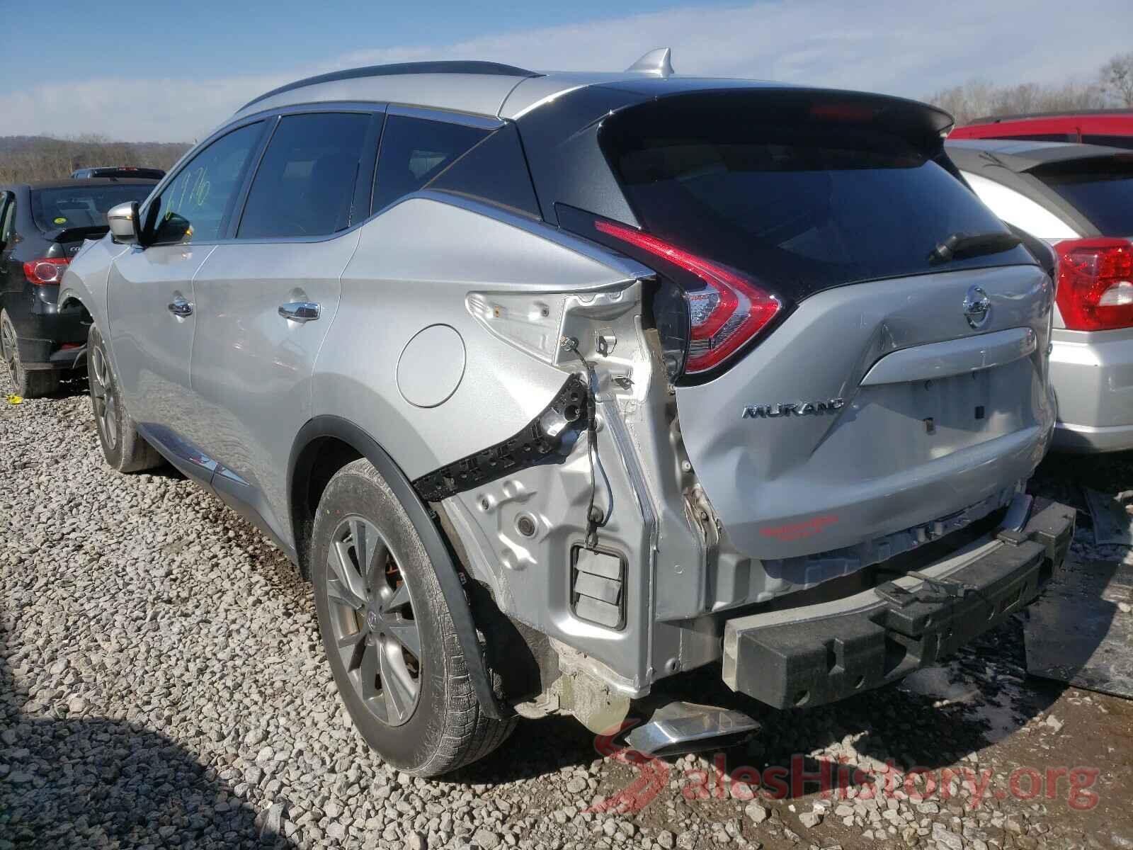 5N1AZ2MG5HN100831 2017 NISSAN MURANO