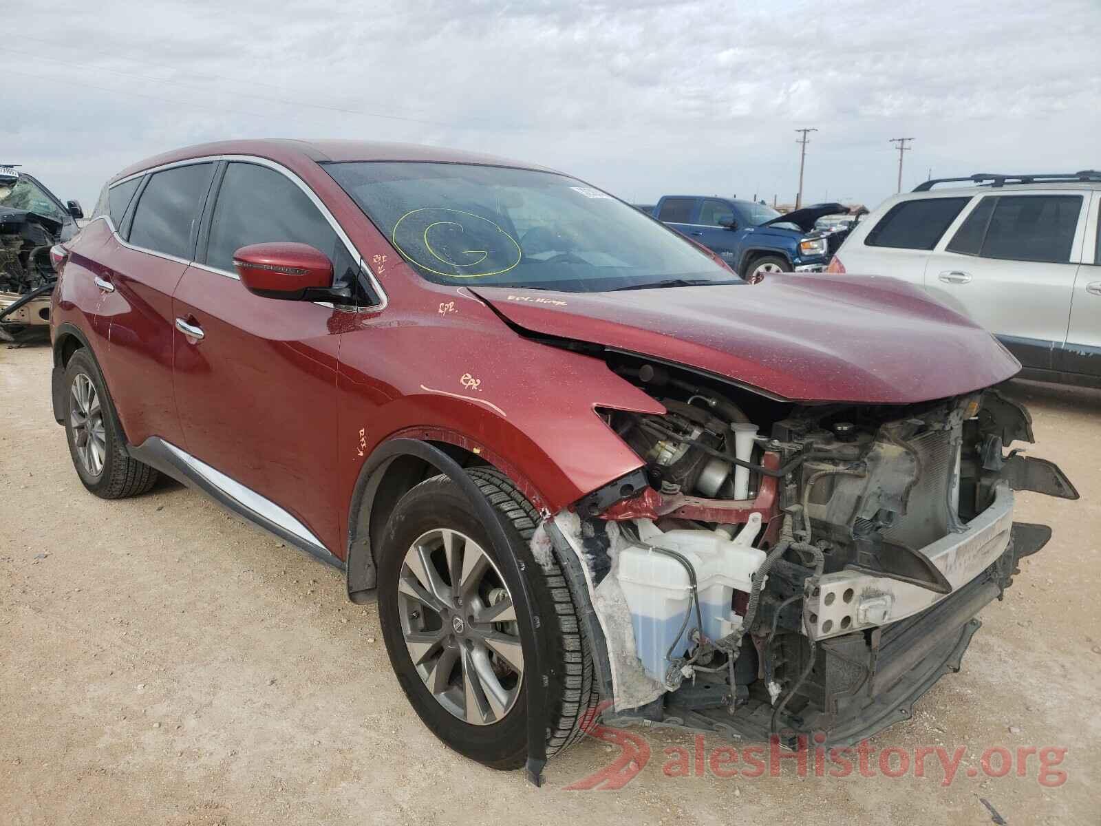 5N1AZ2MG5GN164432 2016 NISSAN MURANO