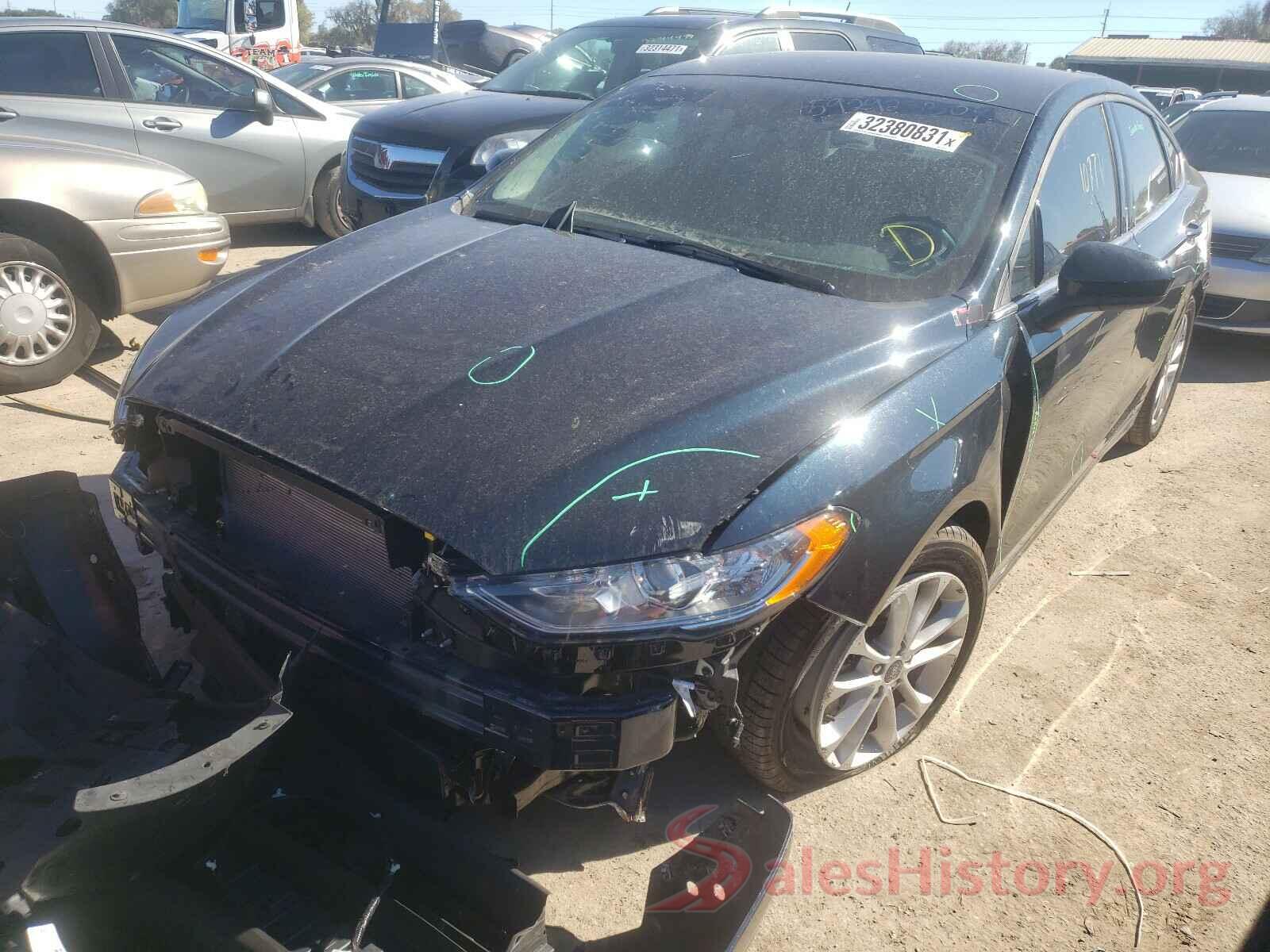 3FA6P0HD6LR143848 2020 FORD FUSION