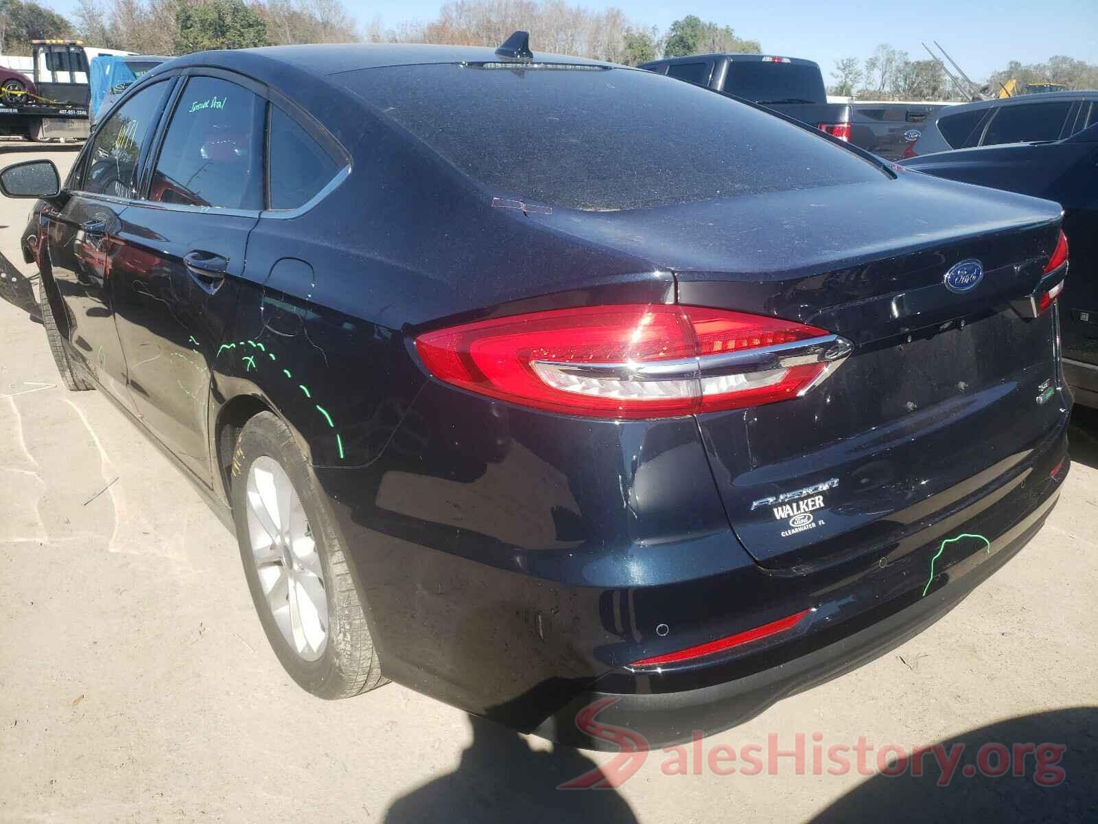 3FA6P0HD6LR143848 2020 FORD FUSION