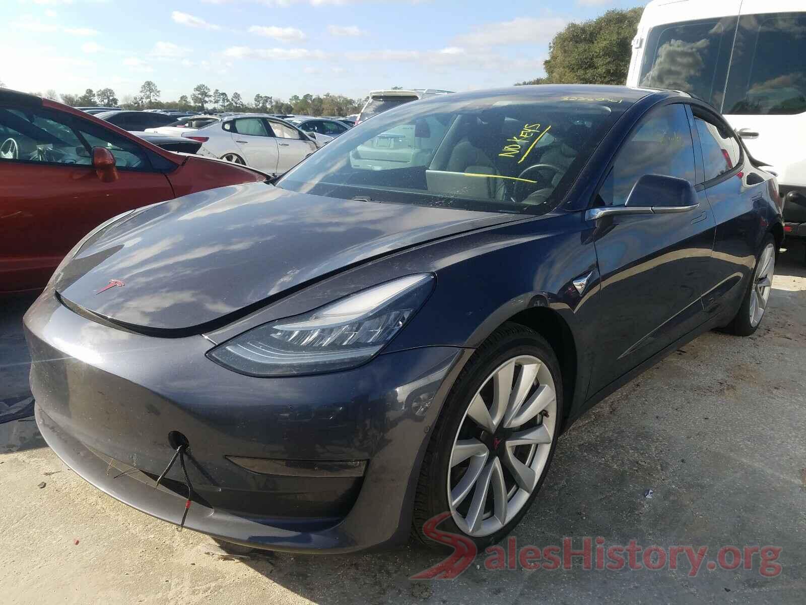 5YJ3E1EB2JF121159 2018 TESLA MODEL 3