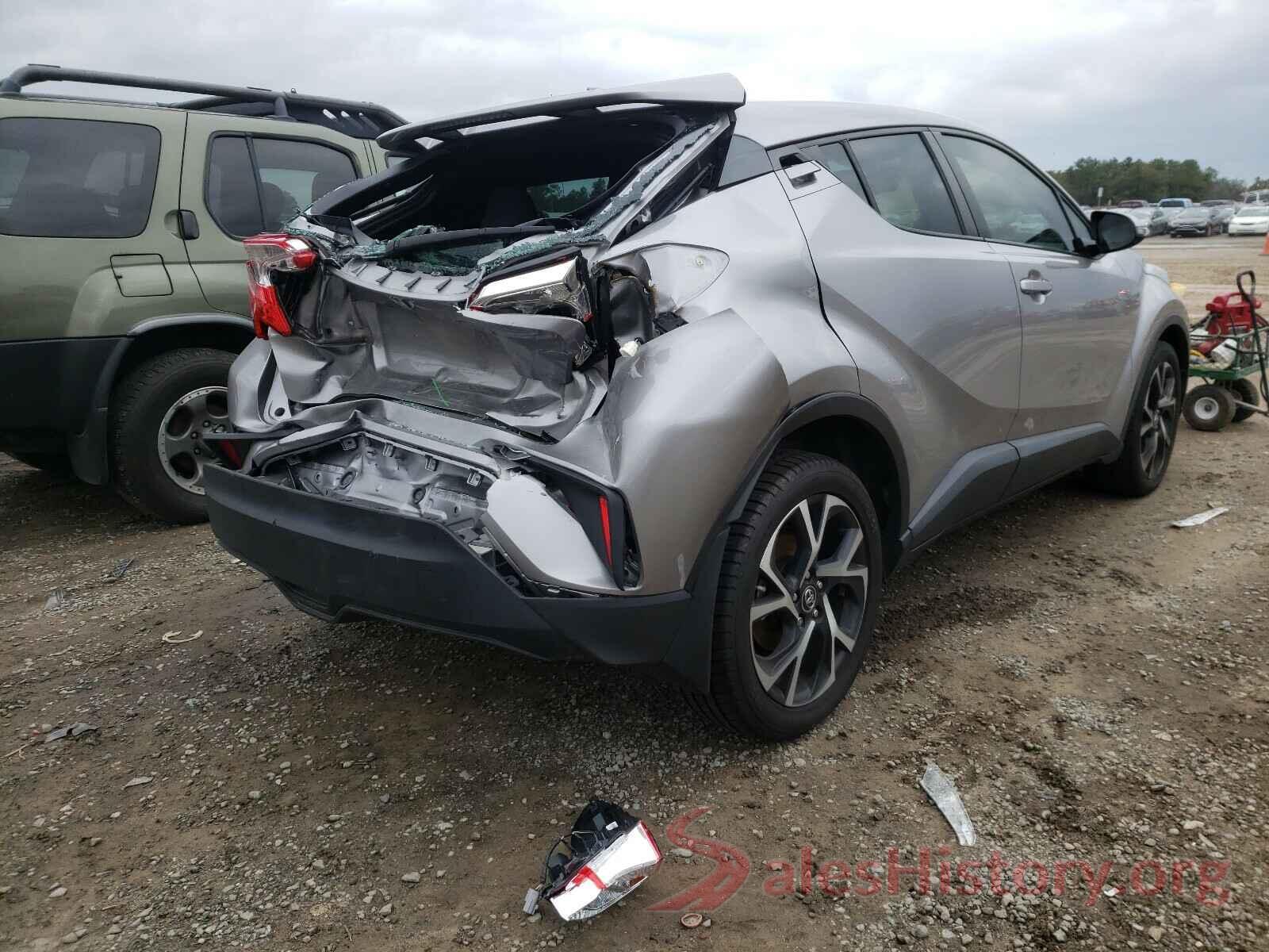 NMTKHMBX2JR053007 2018 TOYOTA C-HR