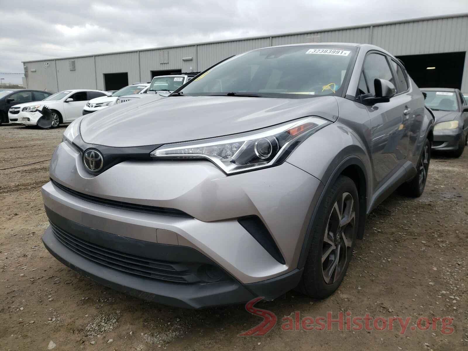 NMTKHMBX2JR053007 2018 TOYOTA C-HR