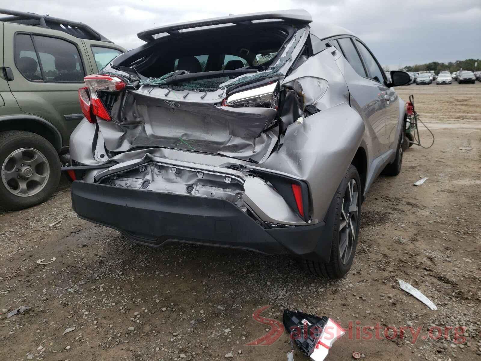 NMTKHMBX2JR053007 2018 TOYOTA C-HR